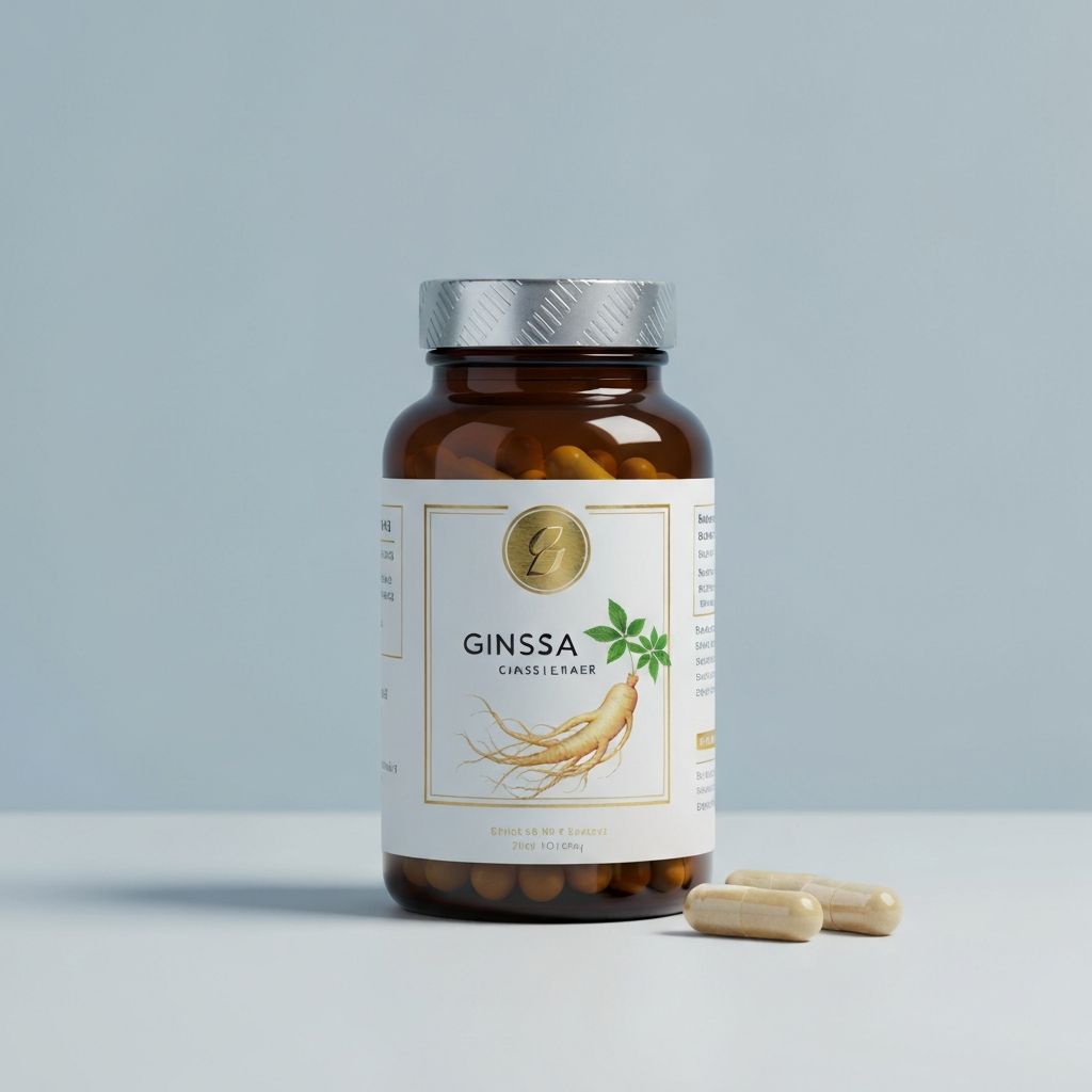 Żeń-szeń - kapsułki wspierające witalność